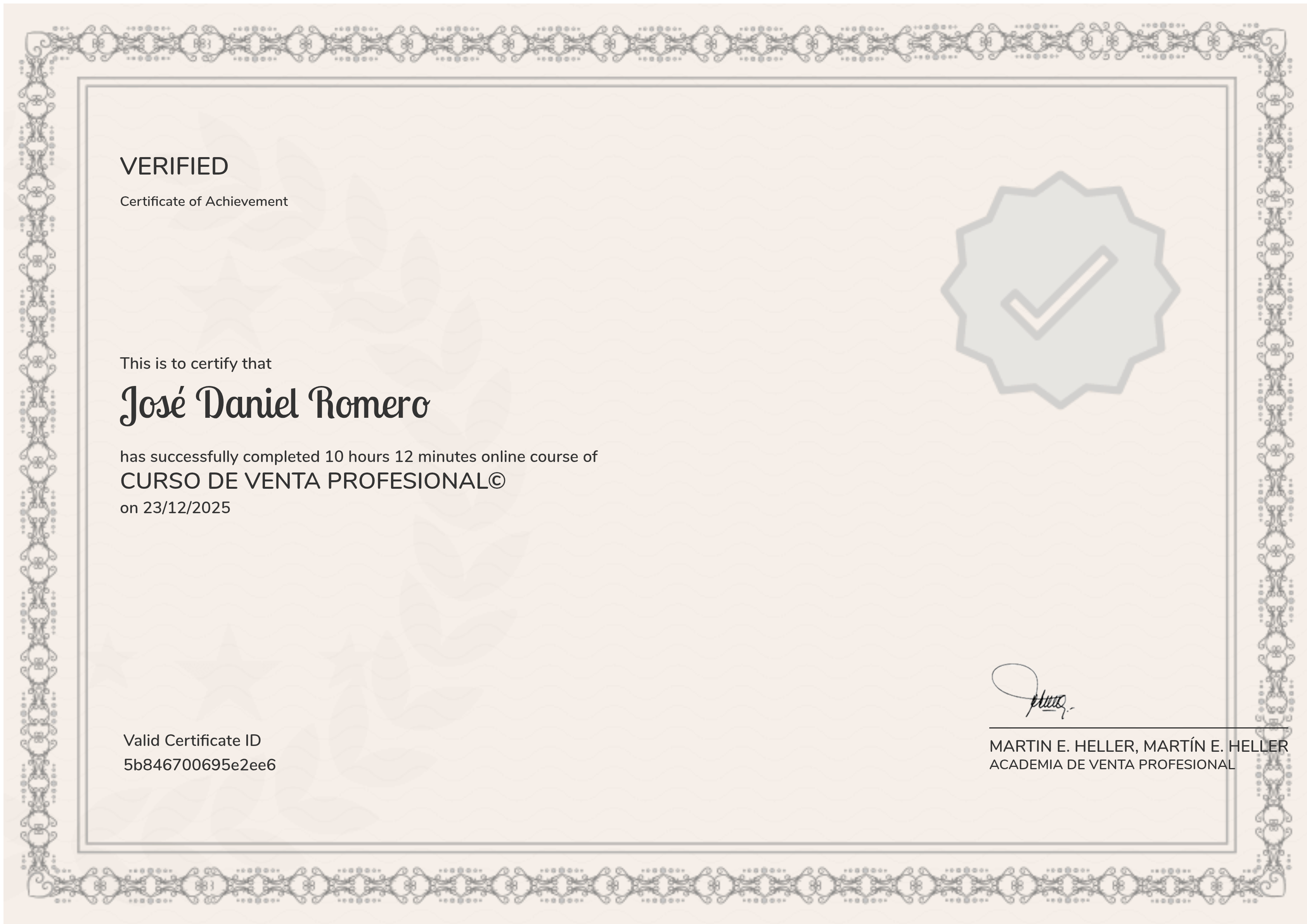 CURSO DE VENTA PROFESIONAL©